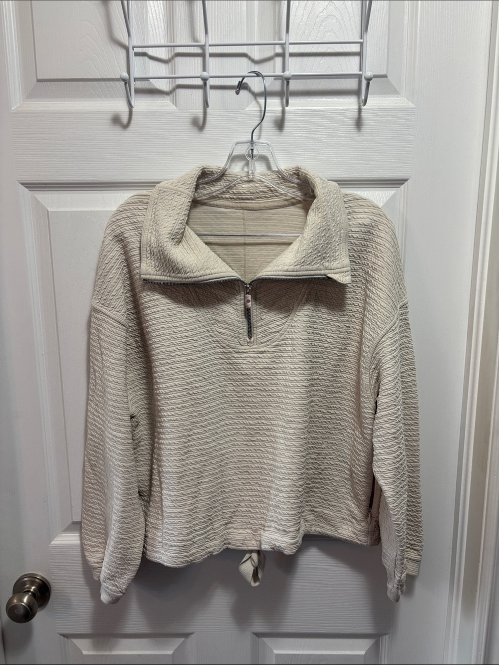 Lululemon Textured 1/2 Zip Pullover